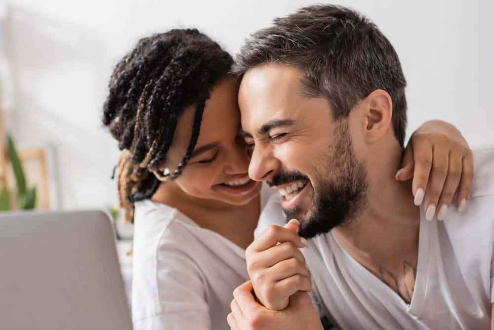 Happy couple
